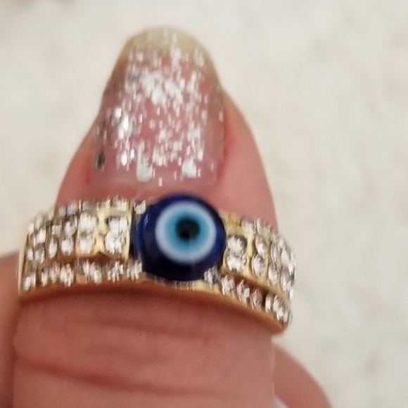 Evil Eye Protection Ring - Picture 5 of 6